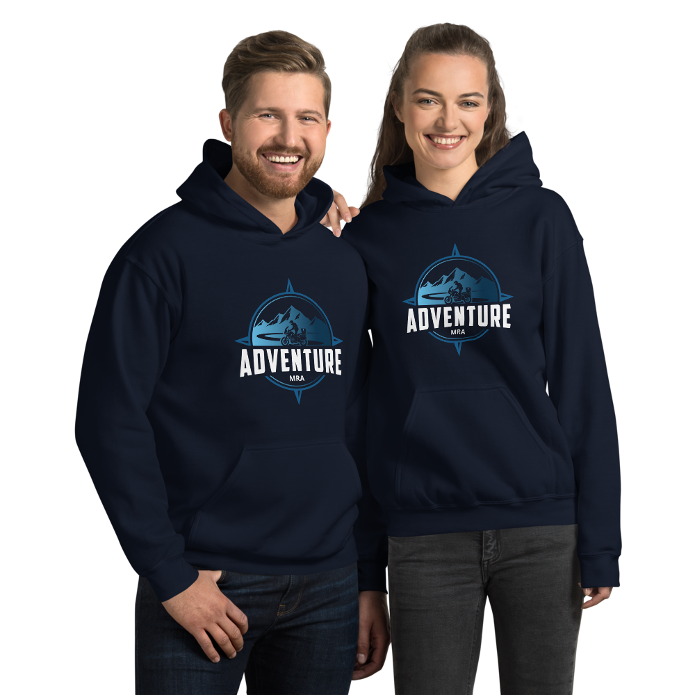Adventure Hoodie Navy Unisex