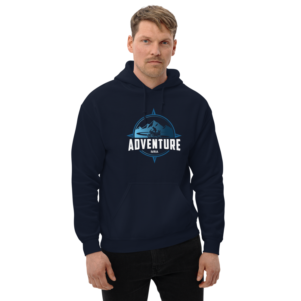 Adventure Hoodie Navy Unisex