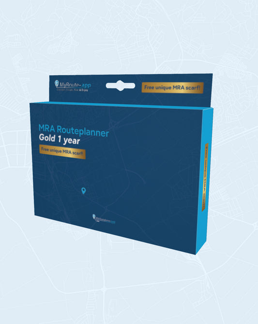 MRA Routeplanner Gold 1 year + free MRA Scarf